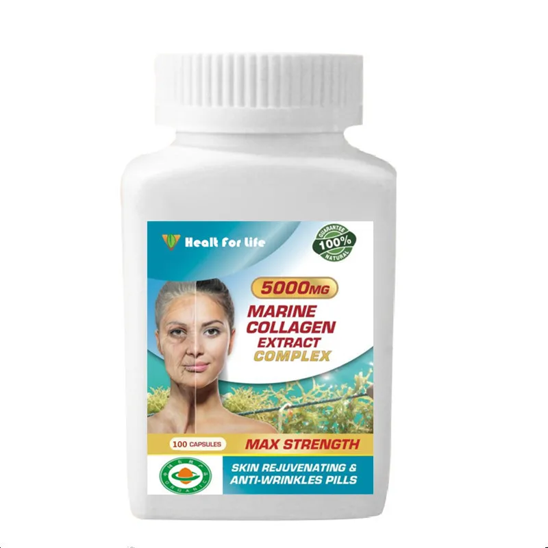 Marine Collagen Extract (Hydrolysed) Complex 5000mg, Hair, Skin, Nail, Ageing - Let you more youthful, beautiful !
Marine Collagen Extract (Hydrolysed) Complex 5000mg, Hair, Skin, Nail, Ageing - Let you more youthful, beautiful !