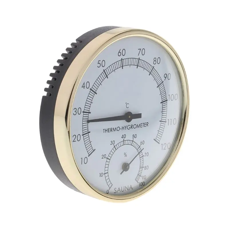 Metal Dial Indoor Temperature Humidity Meter Thermometer & Hygrometer For Sauna Room Measurement Tool
Metal Dial Indoor Temperature Humidity Meter Thermometer & Hygrometer For Sauna Room Measurement Tool