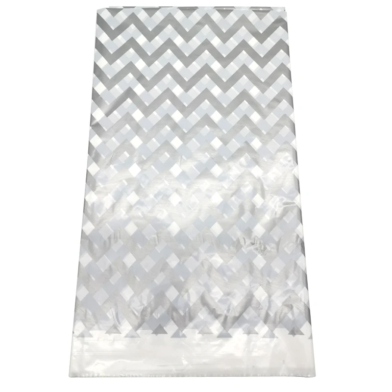 Baby Shower Plastic Tablecloth Silver Wave Pattern Disposable Table Cover Birthday Party Decoration Events Tablecover 1pcs/lot
Baby Shower Plastic Tablecloth Silver Wave Pattern Disposable Table Cover Birthday Party Decoration Events Tablecover 1pcs/lot