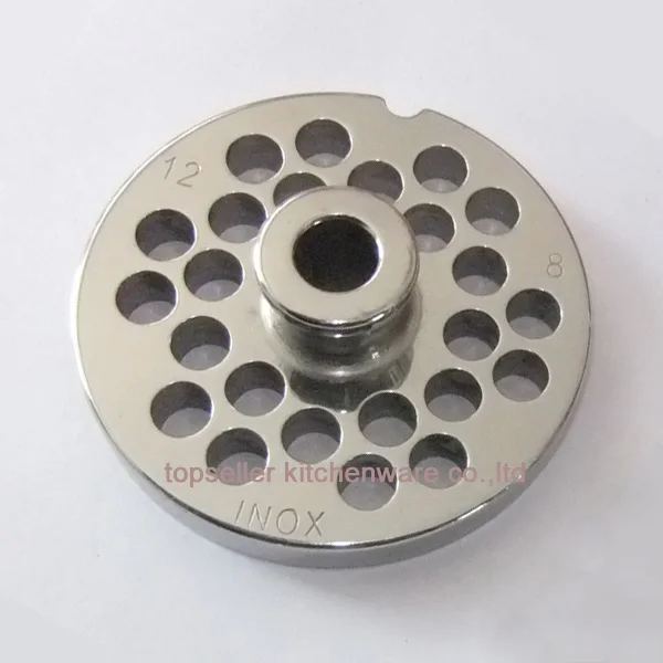 NO.1 quality 420# stainless steel 12# electric meat grinder plate with hub,meat mincer round knife disc for use
NO.1 quality 420# stainless steel 12# electric meat grinder plate with hub,meat mincer round knife disc for use