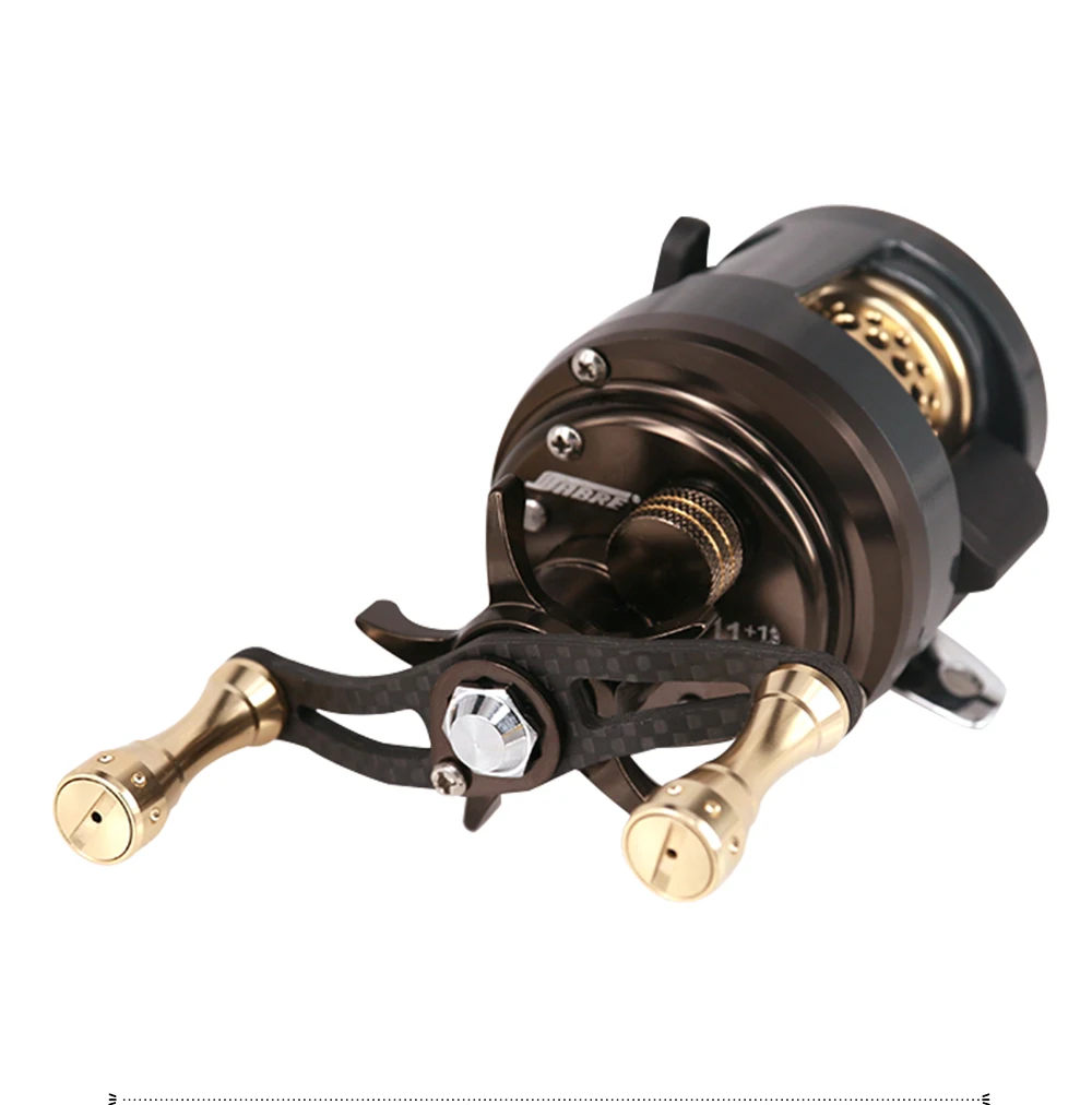 2019 new Jsk50/51 small Drum wheel 11BB Seawater prevention All metal Bait casting Reel Speed ratio: 6.2:1 Carbon rocker
2019 new Jsk50/51 small Drum wheel 11BB Seawater prevention All metal Bait casting Reel Speed ratio: 6.2:1 Carbon rocker