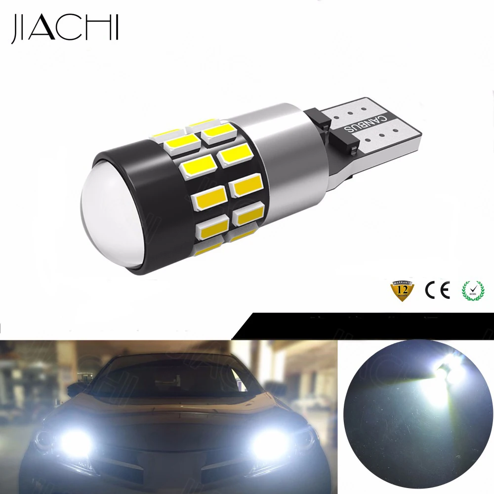 JIACHI 100PCS/Lot T10 CANBUS LED Car Bulbs W5W 194 168 2825 501 5W5 LED Automotivo Car Clearance Parking Light White 12-24V LEDs
JIACHI 100PCS/Lot T10 CANBUS LED Car Bulbs W5W 194 168 2825 501 5W5 LED Automotivo Car Clearance Parking Light White 12-24V LEDs