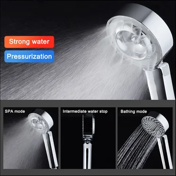 

2019 Hot 3 Stage Magic SPA Shower Head Bathroom Soap Chamber Energy Water Saving Head