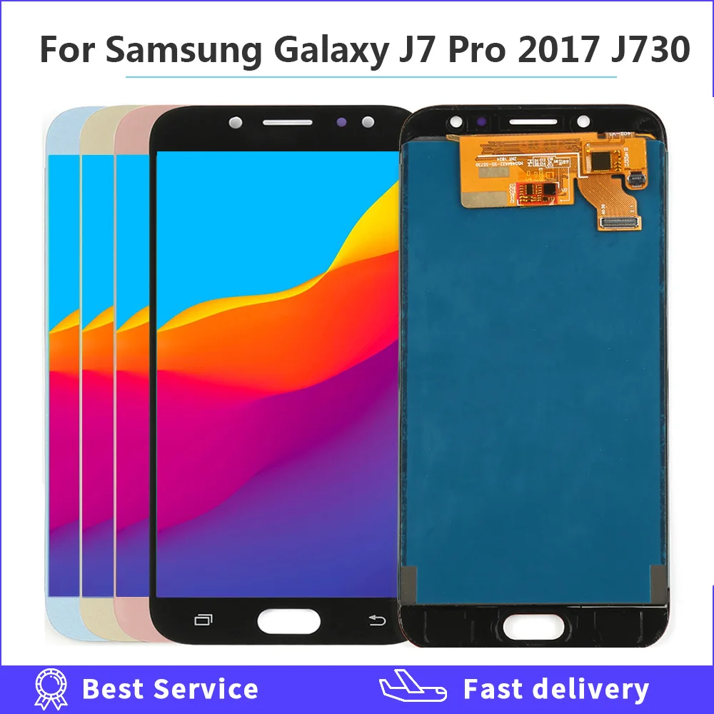 J7 2017 lcd for Samsung Galaxy J730F J730GM J730G J730 Display replacement J7 Pro LCD touch screen assembly Adjustable Digitizer
J7 2017 lcd for Samsung Galaxy J730F J730GM J730G J730 Display replacement J7 Pro LCD touch screen assembly Adjustable Digitizer