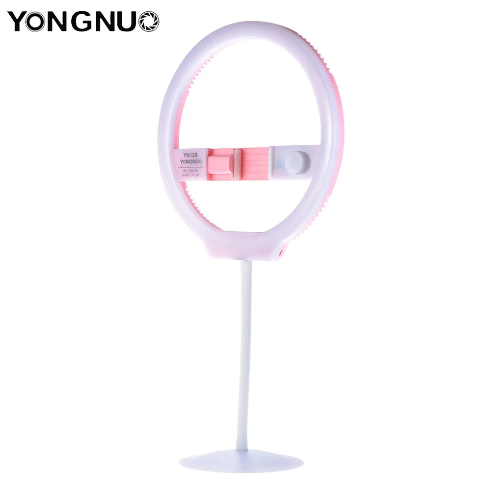 YONGNUO YN128 Selfie Ring Light Camera Photo Studio Phone 128 LED Ring Light 3200-5500K Photography Dimmable Ring Lamp Ringlight
YONGNUO YN128 Selfie Ring Light Camera Photo Studio Phone 128 LED Ring Light 3200-5500K Photography Dimmable Ring Lamp Ringlight