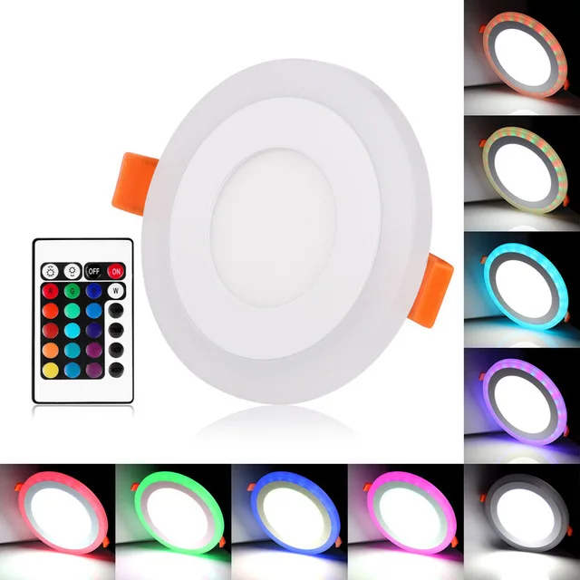 20pcs LED Panel 6W 9W 18W 24W 3Model Red green Bule LED Panel Light with Remote Control LED Ceiling Recessed Down Lamp for Indoo
20pcs LED Panel 6W 9W 18W 24W 3Model Red green Bule LED Panel Light with Remote Control LED Ceiling Recessed Down Lamp for Indoo