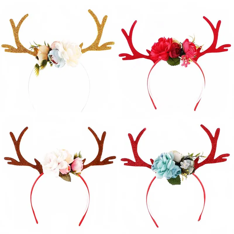 Quality Hot Selling Kids Flower Headbands Small Plum Elk Christmas Deer Horn Ear Headband Kids Party Hair Bands Children HR
Quality Hot Selling Kids Flower Headbands Small Plum Elk Christmas Deer Horn Ear Headband Kids Party Hair Bands Children HR