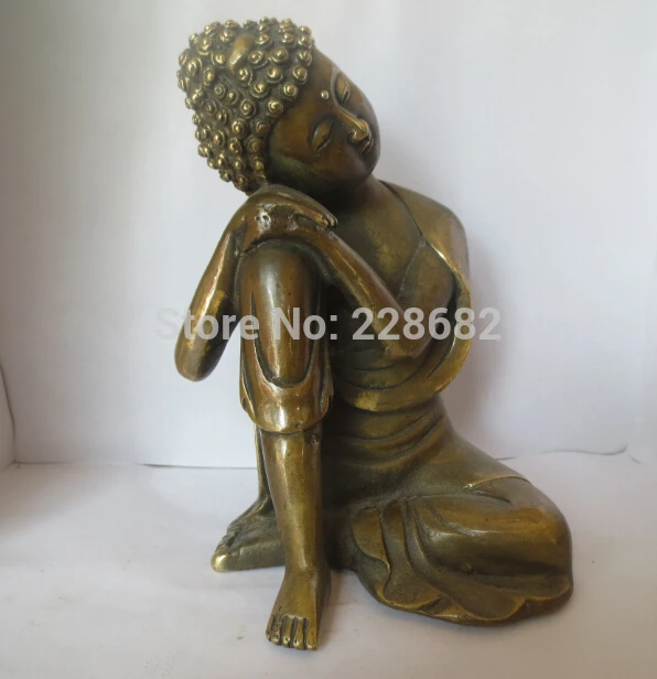 Metal Crafts Home Decoration Crafts Chinese old copper carved Sleeping Buddha Sculpture / Chinese Buddhism statue fast shipping
Metal Crafts Home Decoration Crafts Chinese old copper carved Sleeping Buddha Sculpture / Chinese Buddhism statue fast shipping