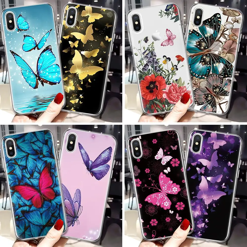 Butterfly Silicone Soft Case Coque for Huawei Honor 10 6A 7A 8X 9 Mate 10 20 P8 P9 P10 P20 P30 Lite Pro Y6 Y9 P Smart 2019 Cover
Butterfly Silicone Soft Case Coque for Huawei Honor 10 6A 7A 8X 9 Mate 10 20 P8 P9 P10 P20 P30 Lite Pro Y6 Y9 P Smart 2019 Cover