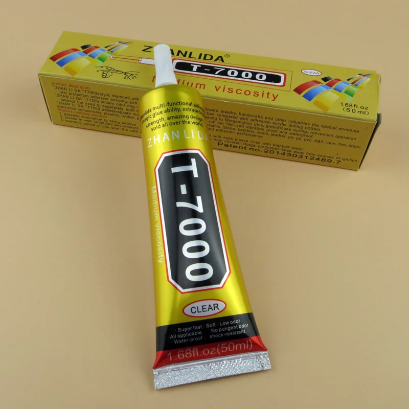 T7000 Glue 50ml T-7000 Black Adhesive Stronger Multi Purpose Frame Sealant Touch Screen Diy Craft Jewelry Glass Diy
T7000 Glue 50ml T-7000 Black Adhesive Stronger Multi Purpose Frame Sealant Touch Screen Diy Craft Jewelry Glass Diy