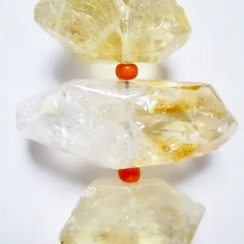 11 pcs Natural Citrine Nuggets - approx. 40 - 20 mm x 18 - 15 mm Gemstone Beads - Half Strand 7 1/2", 11 beads, A-Quality
11 pcs Natural Citrine Nuggets - approx. 40 - 20 mm x 18 - 15 mm Gemstone Beads - Half Strand 7 1/2", 11 beads, A-Quality