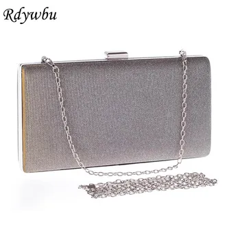 Rdywbu Woman Evening bag Solid Color Frosted Simple Generous Clutch Day Wallet Wedding Purse Party Banquet Black/Gold Silver H06 
Rdywbu Woman Evening bag Solid Color Frosted Simple Generous Clutch Day Wallet Wedding Purse Party Banquet Black/Gold Silver H06