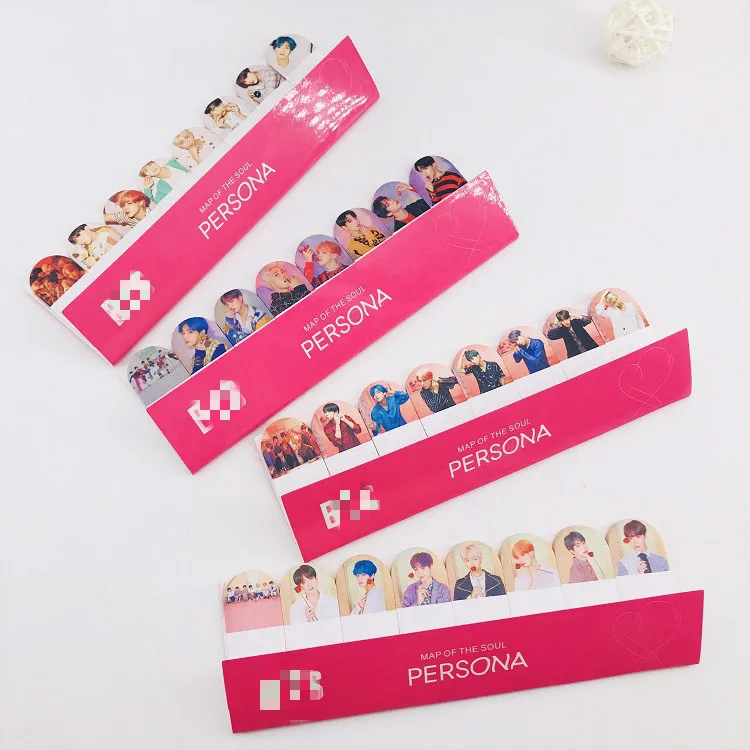 Bangtan boys Memo pads new album Map of the soul persona bangtan boys sticky notes pads for fans stationery school supplies
Bangtan boys Memo pads new album Map of the soul persona bangtan boys sticky notes pads for fans stationery school supplies