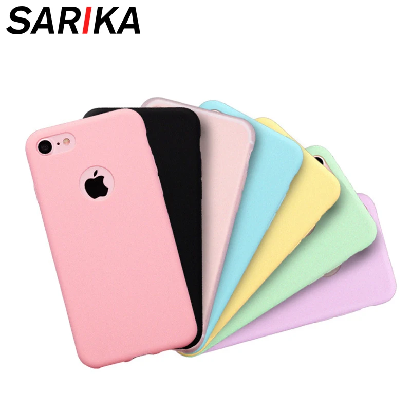 Sarika Candy Color Soft TPU Phone Case For iPhone 5 5s se 6 6s 7 8 Plus With Logo Hole Silicone Cover For iPhone X XR XS Max
Sarika Candy Color Soft TPU Phone Case For iPhone 5 5s se 6 6s 7 8 Plus With Logo Hole Silicone Cover For iPhone X XR XS Max