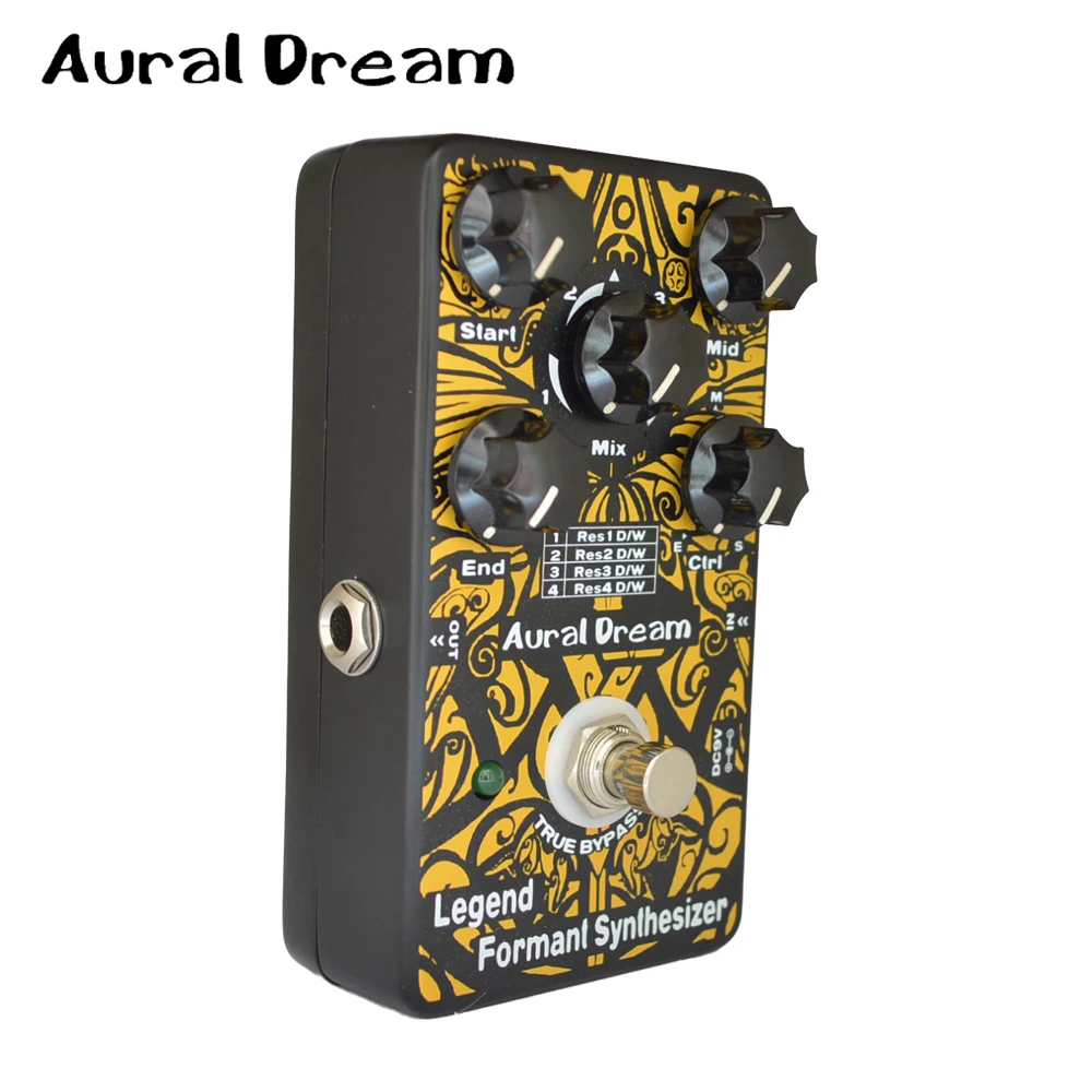 Aural Dream Legend Formant Synthesizer Guitar Effects Pedal with 3 Vowel(Front/central /Back ) and 4 Modes Dry / Wet Control
Aural Dream Legend Formant Synthesizer Guitar Effects Pedal with 3 Vowel(Front/central /Back ) and 4 Modes Dry / Wet Control