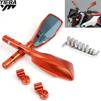Universal Motorcycle Rearview Mirror Rear View Side Mirror for KTM 990 Adventure DUKE 125 200 390 690 1290 Super Duke R/GT Z900
Universal Motorcycle Rearview Mirror Rear View Side Mirror for KTM 990 Adventure DUKE 125 200 390 690 1290 Super Duke R/GT Z900