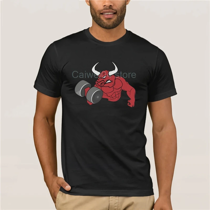 Men's Cool Short-Sleeve T-Shirt The Muscle Bull Tee Red Top Creative Graphic 100% Cotton Men's 2019 Fashion Style T-shirt
Men's Cool Short-Sleeve T-Shirt The Muscle Bull Tee Red Top Creative Graphic 100% Cotton Men's 2019 Fashion Style T-shirt