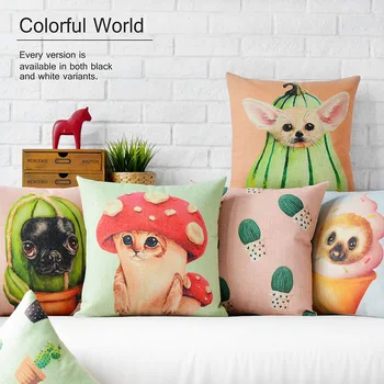 cartoon dog cushion,Fun cartoon animals Pillow cushion Linen pillowcase sofa cushions home decorative Pillows
cartoon dog cushion,Fun cartoon animals Pillow cushion Linen pillowcase sofa cushions home decorative Pillows