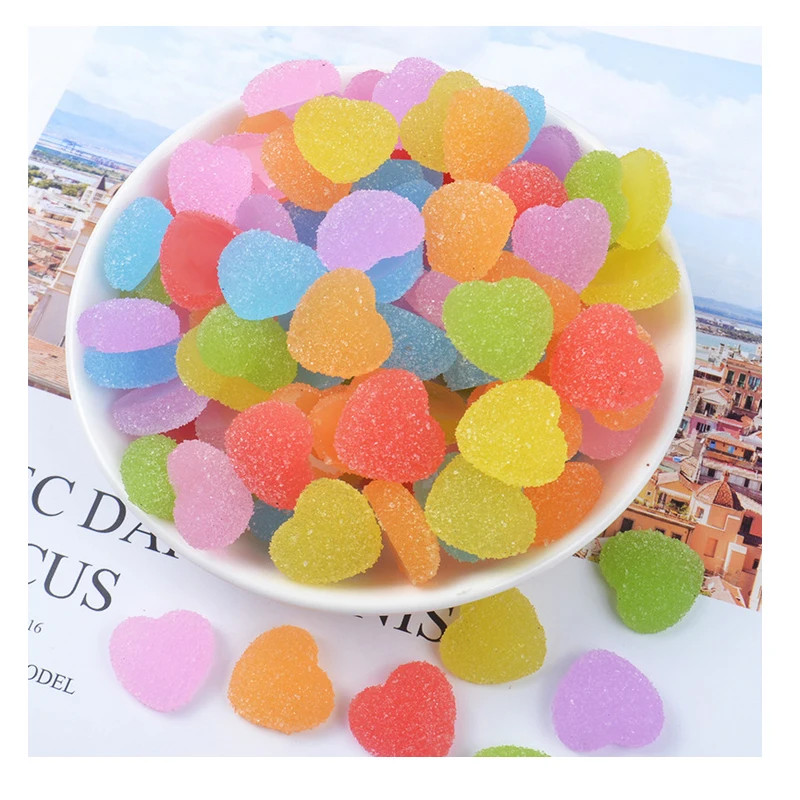 CCINEE 1PCS Simulation Jelly Candy Heart Shape For DIY Micro Landscape Material Resin Accessories
CCINEE 1PCS Simulation Jelly Candy Heart Shape For DIY Micro Landscape Material Resin Accessories