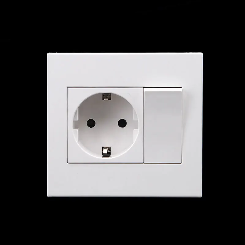 1 Gang 1 Way Wall Push Button Switch 86 Type Wall Socket Panel Outlet EU Standard German/French Type Light Switch 106A/250V
1 Gang 1 Way Wall Push Button Switch 86 Type Wall Socket Panel Outlet EU Standard German/French Type Light Switch 106A/250V