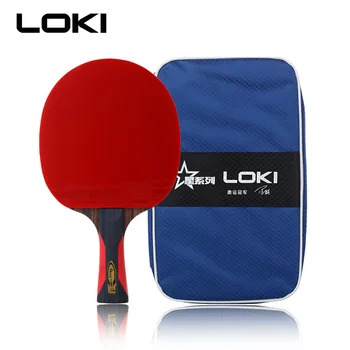 LOKI Fast Attack Table Tennis Racket Ebony Carbon Table Tennis Bat Arc Pingpong Racket Ping Pong Racquet
LOKI Fast Attack Table Tennis Racket Ebony Carbon Table Tennis Bat Arc Pingpong Racket Ping Pong Racquet