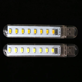 NoEnName_Null Mini Mobile Power USB LED Lamp DC5V 8 LED Computer Portable Night USB Gadget Lighting
NoEnName_Null Mini Mobile Power USB LED Lamp DC5V 8 LED Computer Portable Night USB Gadget Lighting