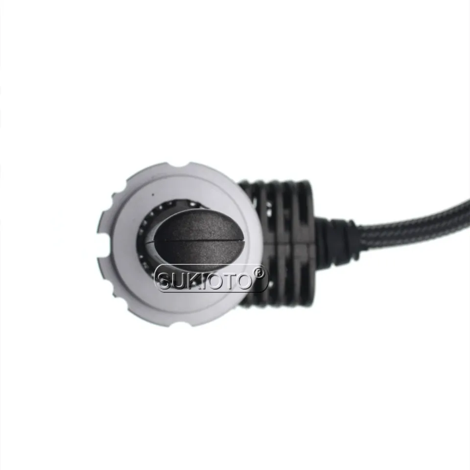 SUKIOTO 2PCS Car Mini LED Headlight D2S D3S 6000K D1S LED Canbus LED Projector Lens Headlamp Bulb D4S D2H 70W LED conversion Kit (4)
