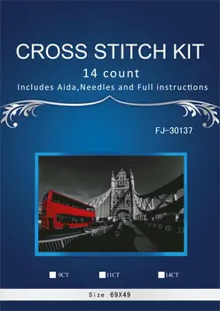-Oneroom 69-50 Red Bus on Bridge Counted Cross Stitch sets Cross Stitch 14CT Cross-Stitch Kit Handmade Embroidery Needlework
-Oneroom 69-50 Red Bus on Bridge Counted Cross Stitch sets Cross Stitch 14CT Cross-Stitch Kit Handmade Embroidery Needlework