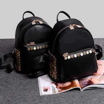 Cross-border special for the new Oxford women's shoulder of 2018 Korean version creative rivet travel bag personality trend bag
Cross-border special for the new Oxford women's shoulder of 2018 Korean version creative rivet travel bag personality trend bag