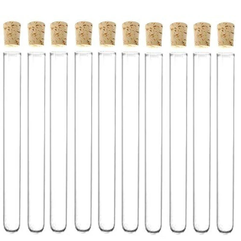 Plastic Test Tube With Cork 16x150 mm 6-inch 20ml Clear, Pack50, Wedding Favor Party Favour Candy Jar
Plastic Test Tube With Cork 16x150 mm 6-inch 20ml Clear, Pack50, Wedding Favor Party Favour Candy Jar