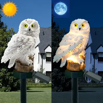 LED Landscape Lamp Solar Powered Light With Standing Owl Model Decor For Garden Yard Outdoor
LED Landscape Lamp Solar Powered Light With Standing Owl Model Decor For Garden Yard Outdoor