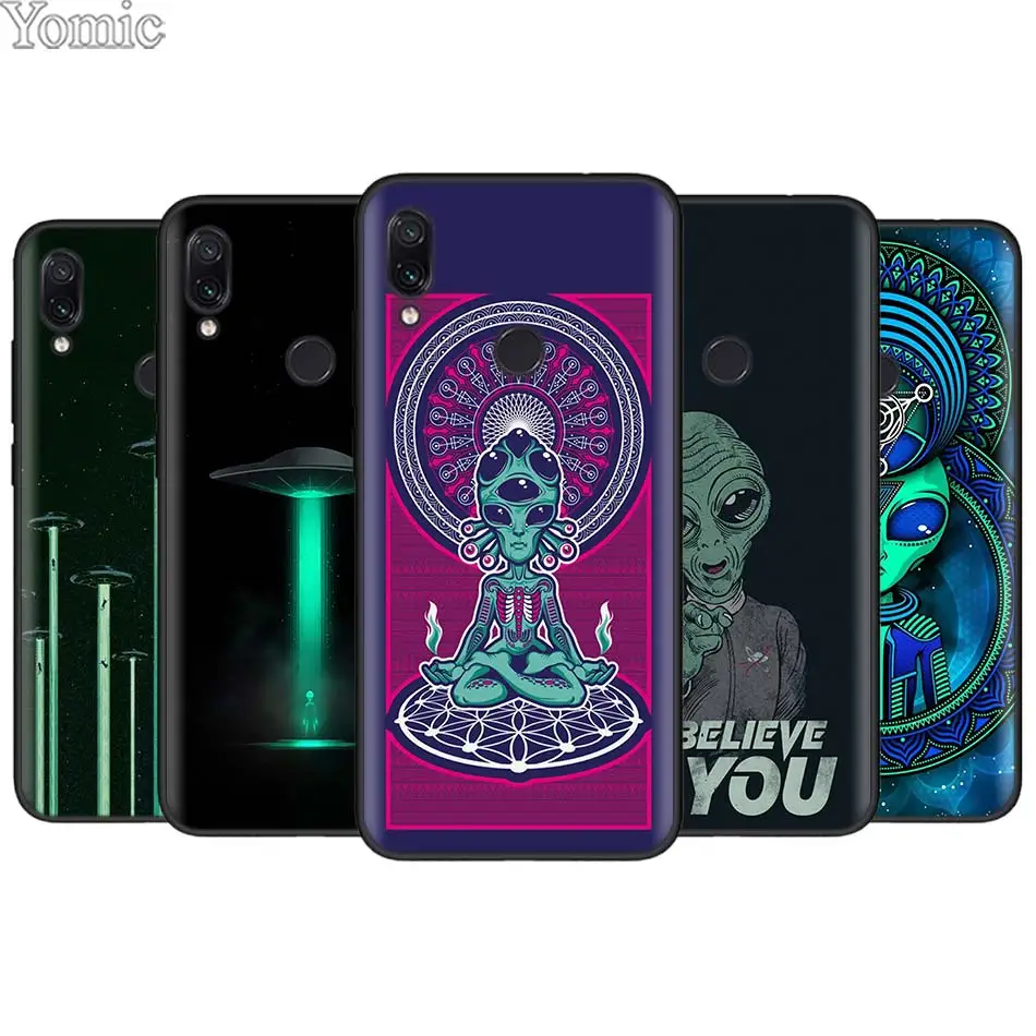 Alien UFO TPU Soft Silicone Phone Case Cover Shell for Xiaomi Redmi 7 6 5 Note 7 5 6 Pro 4X 5A 6A S2 GO Poco F1 Black Case
Alien UFO TPU Soft Silicone Phone Case Cover Shell for Xiaomi Redmi 7 6 5 Note 7 5 6 Pro 4X 5A 6A S2 GO Poco F1 Black Case