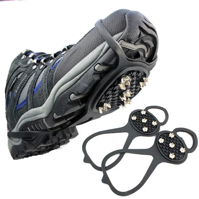 3 pairs free shipping imported rubber snow shoe factory direct gourd type simple slip crampon crampons
3 pairs free shipping imported rubber snow shoe factory direct gourd type simple slip crampon crampons