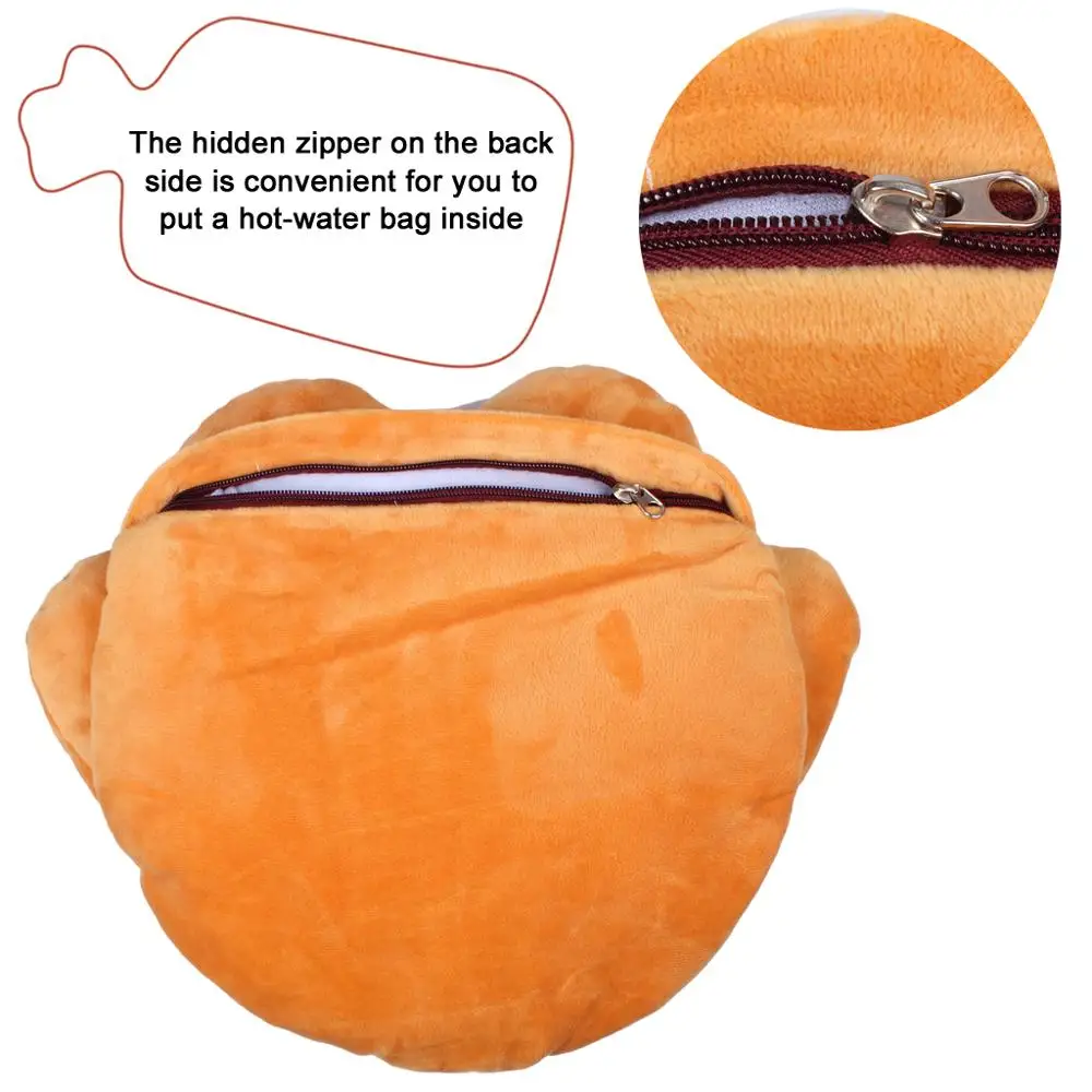 Creative Visible Hand Warmer Plush Cushion Toy For Playing Mobile Phone In Winter (3)