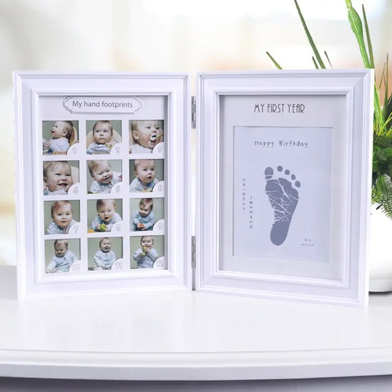 Newborn Hand and Foot Print Mud Baby Hundred Days Full Moon Age Growth Commemorative Photo Frame
Newborn Hand and Foot Print Mud Baby Hundred Days Full Moon Age Growth Commemorative Photo Frame