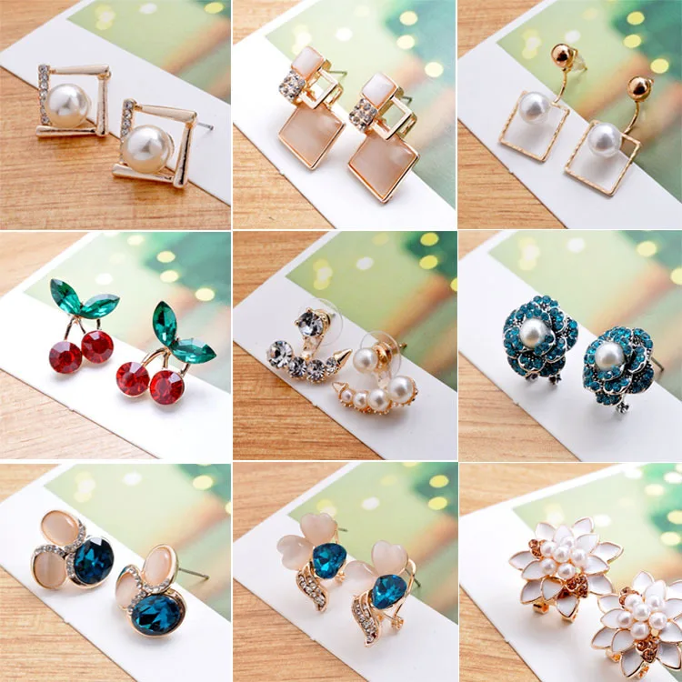 Fashion Crystal Ear Nail Opal Series Earrings Cute Boucle Pendientes Mujer Perlas Earing Korean Earings Bijoux
Fashion Crystal Ear Nail Opal Series Earrings Cute Boucle Pendientes Mujer Perlas Earing Korean Earings Bijoux