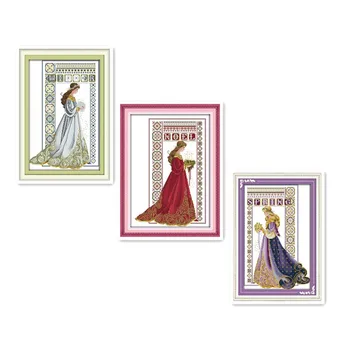 Joy Sunday Angel Chinese Cross Stitch Kits Ecological Cotton Clear Stamped Printed 14 11CT DIY Gift Wedding Decoration For Home
Joy Sunday Angel Chinese Cross Stitch Kits Ecological Cotton Clear Stamped Printed 14 11CT DIY Gift Wedding Decoration For Home
