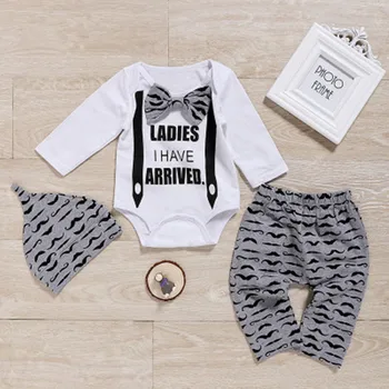 0-18 months mustache print cute long sleeve baby suit newborn clothes set baby boy set 3 piece set bow tie baby clothes
0-18 months mustache print cute long sleeve baby suit newborn clothes set baby boy set 3 piece set bow tie baby clothes
