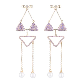 GODKI 80mm Bikini Bowknot Imitation Pearl Drop Cubic Zirconia Women Wedding Party Engagement Daily Earring Jewelry Addiction
GODKI 80mm Bikini Bowknot Imitation Pearl Drop Cubic Zirconia Women Wedding Party Engagement Daily Earring Jewelry Addiction