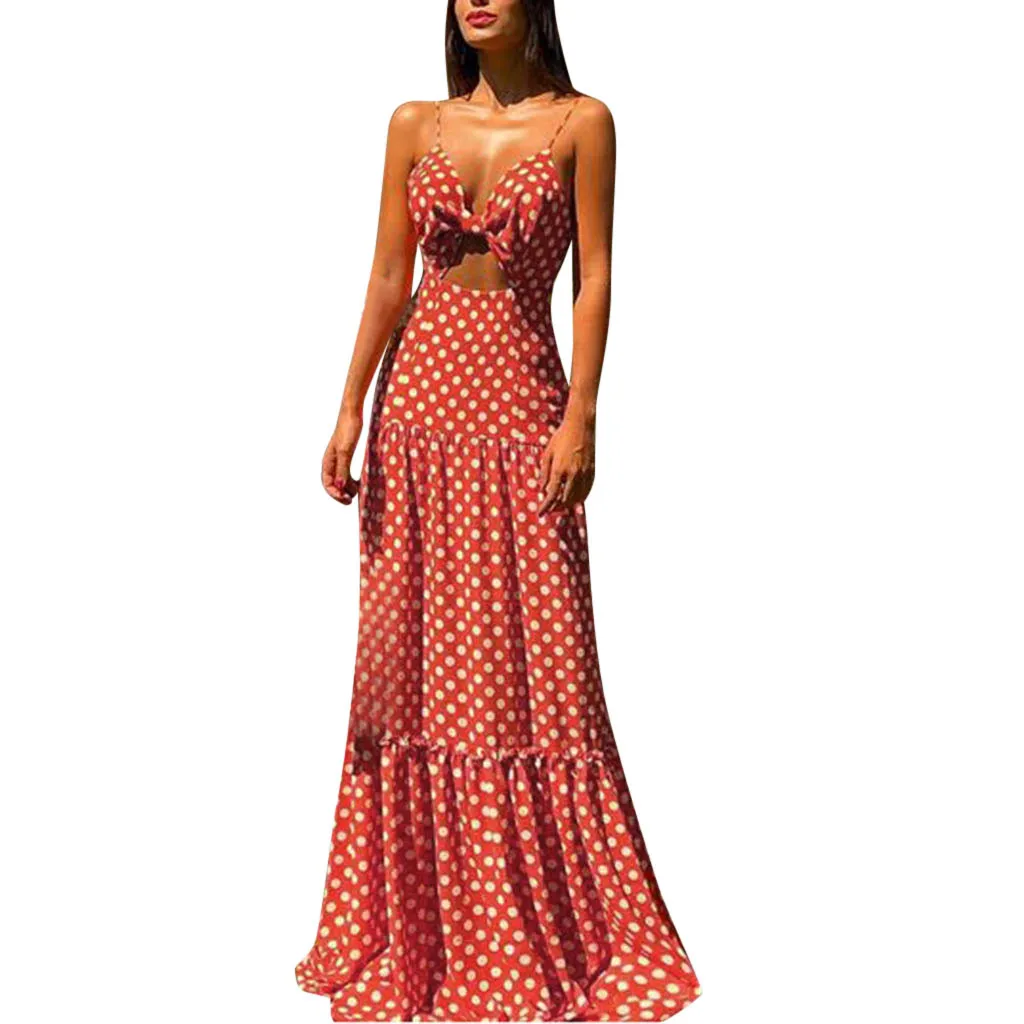 Sleeper #401 fashion summer Womens Holiday Dots Print Sleeveless Party Beach Dress 2019 maxi beach party wear hot Free Shipping
Sleeper #401 fashion summer Womens Holiday Dots Print Sleeveless Party Beach Dress 2019 maxi beach party wear hot Free Shipping