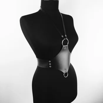 Women Sexy Leather Bra Bondage Harness Black Buckle Adjustable Belts Punk Gothic Suspender Straps Body Cage Body Harness Garters
Women Sexy Leather Bra Bondage Harness Black Buckle Adjustable Belts Punk Gothic Suspender Straps Body Cage Body Harness Garters