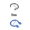 1pcs U Shaped Fake Nose Ring Hoop Septum Rings Stainless Steel Nose Piercing Fake Piercing Oreja Pircing Jewelry