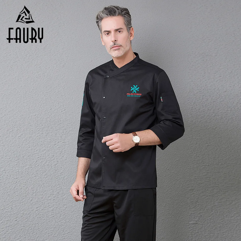 Single Breasted Kitchen Chef Suit Work Uniform Top Restaurant Food Service Catering Cooking Coat Cuisine Cozinha Clothing Outfit
Single Breasted Kitchen Chef Suit Work Uniform Top Restaurant Food Service Catering Cooking Coat Cuisine Cozinha Clothing Outfit