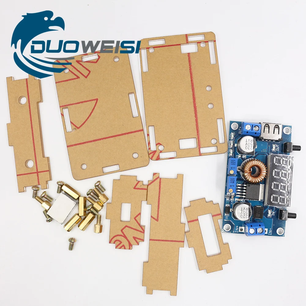 5A step-down module constant voltage current power LED display lithium battery charging module+case
5A step-down module constant voltage current power LED display lithium battery charging module+case
