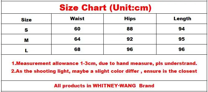 whitney size