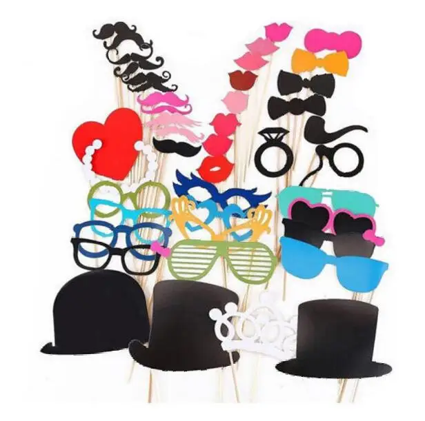 10-60Pcs DIY Photo Booth Props Funny Mask Glasses Mustache Lip On A Stick Birthday Bride Wedding Decoration Party Accessories
10-60Pcs DIY Photo Booth Props Funny Mask Glasses Mustache Lip On A Stick Birthday Bride Wedding Decoration Party Accessories