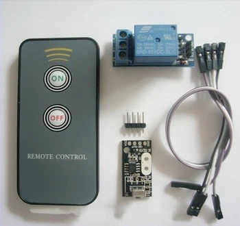 2-button remote control + receiver module + relay module / infrared remote control kit
2-button remote control + receiver module + relay module / infrared remote control kit