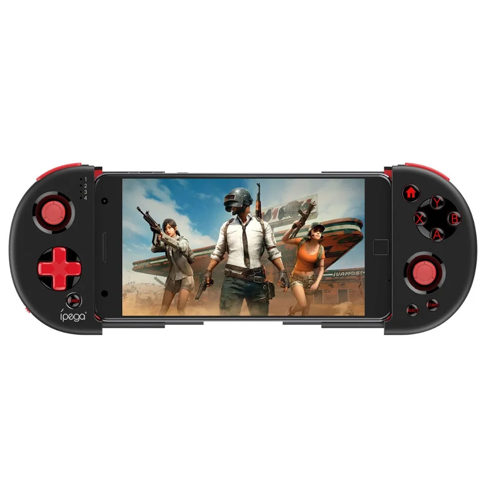 

IPEGA PG-9087 Red Knight Wireless Bluetooth Gamecube Telescopic Controller Gamepad with Turbo accelerator