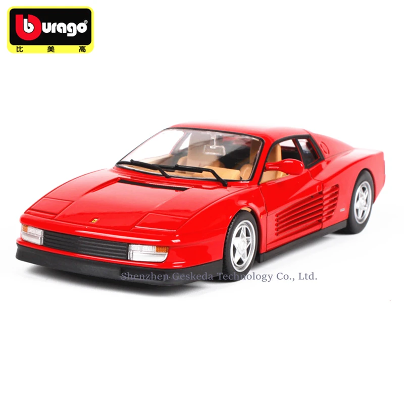 Bburago 1:24 Ferrari TESTAR collection manufacturer authorized simulation alloy car model crafts decoration collection toy tools
Bburago 1:24 Ferrari TESTAR collection manufacturer authorized simulation alloy car model crafts decoration collection toy tools