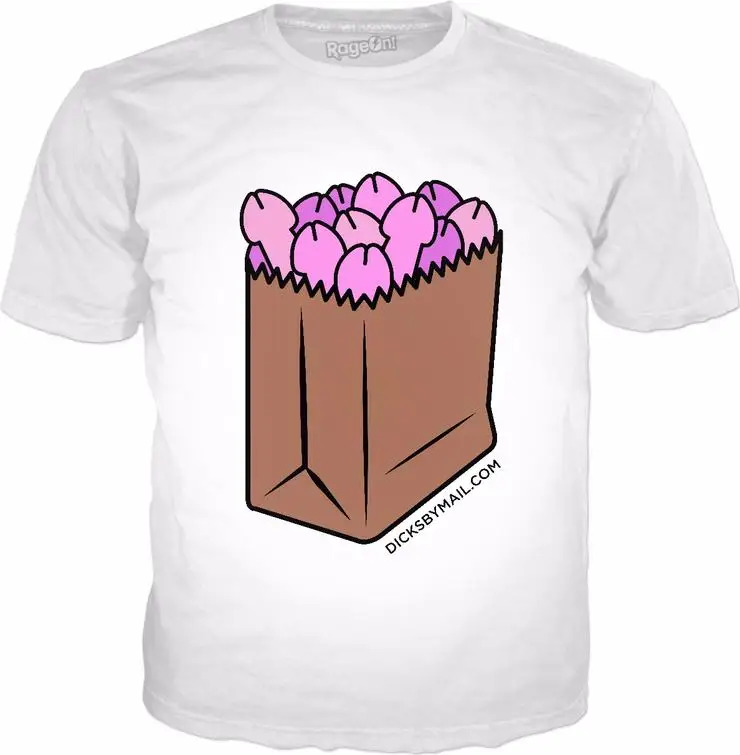 Bag Of Dicks Classic White T-Shirt Funny Style Tees Harajuku Unisex T Shirt Short Sleeve O-neck Summer Tops
Bag Of Dicks Classic White T-Shirt Funny Style Tees Harajuku Unisex T Shirt Short Sleeve O-neck Summer Tops